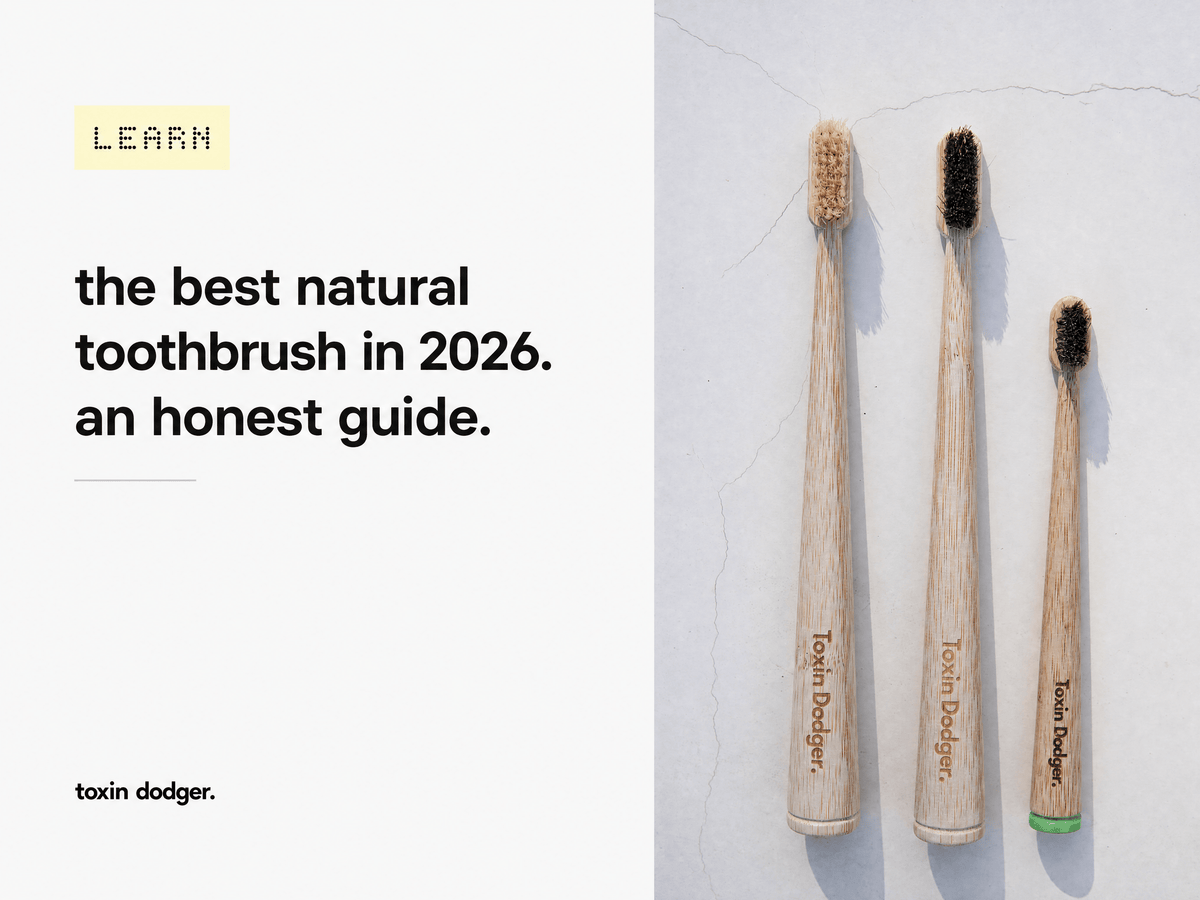 The Best Natural Toothbrush in 2026 (an honest look at the options) - Toxin Dodger