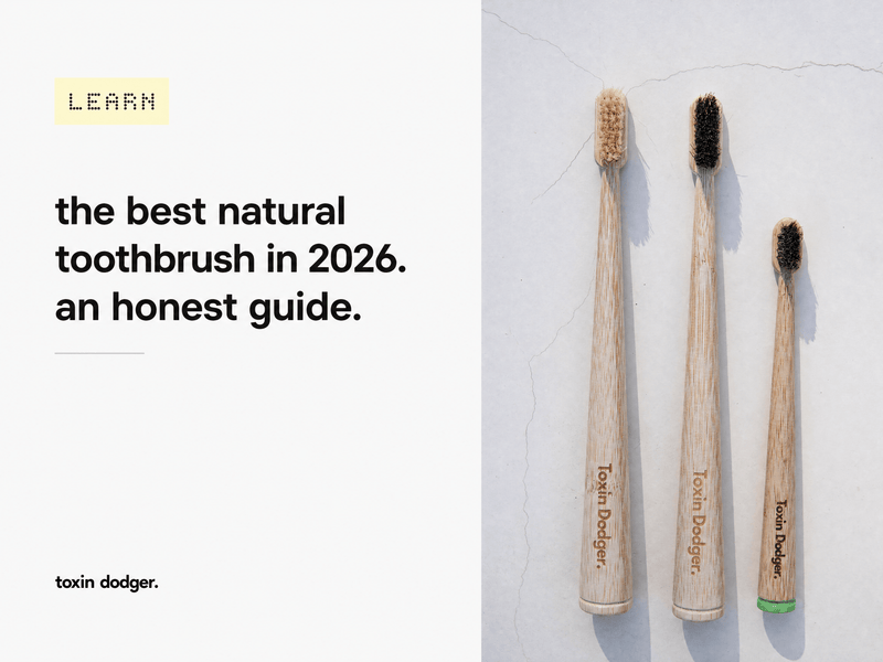 The Best Natural Toothbrush in 2026 (an honest look at the options) - Toxin Dodger