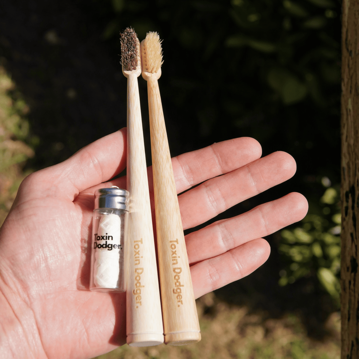 Boar or horse bristle toothbrush (4 Pack) - Toxin Dodger