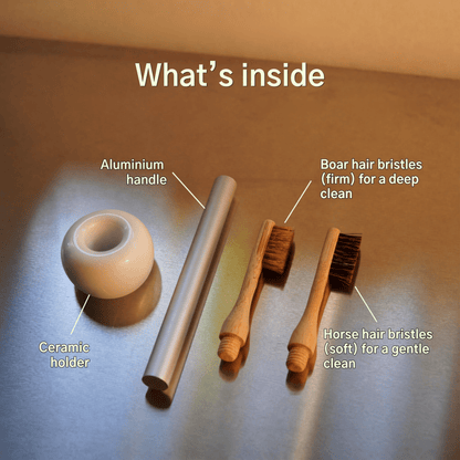 Natural Bristle Toothbrush System (Starter Pack) - Toxin Dodger