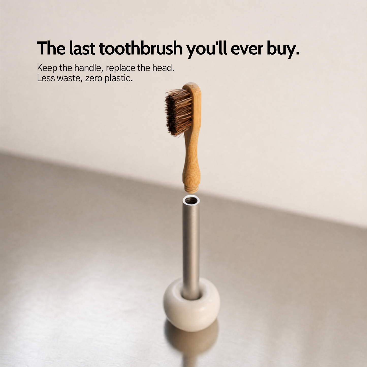 Natural Bristle Toothbrush System (Starter Pack) - Toxin Dodger